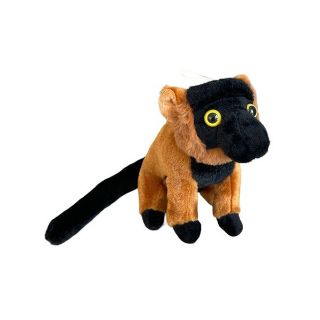 Obrázek z Opice lemur vari červený sedící plyš 14cm 
